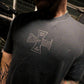 DEUS VULT - SLATE - HEAVY TEE