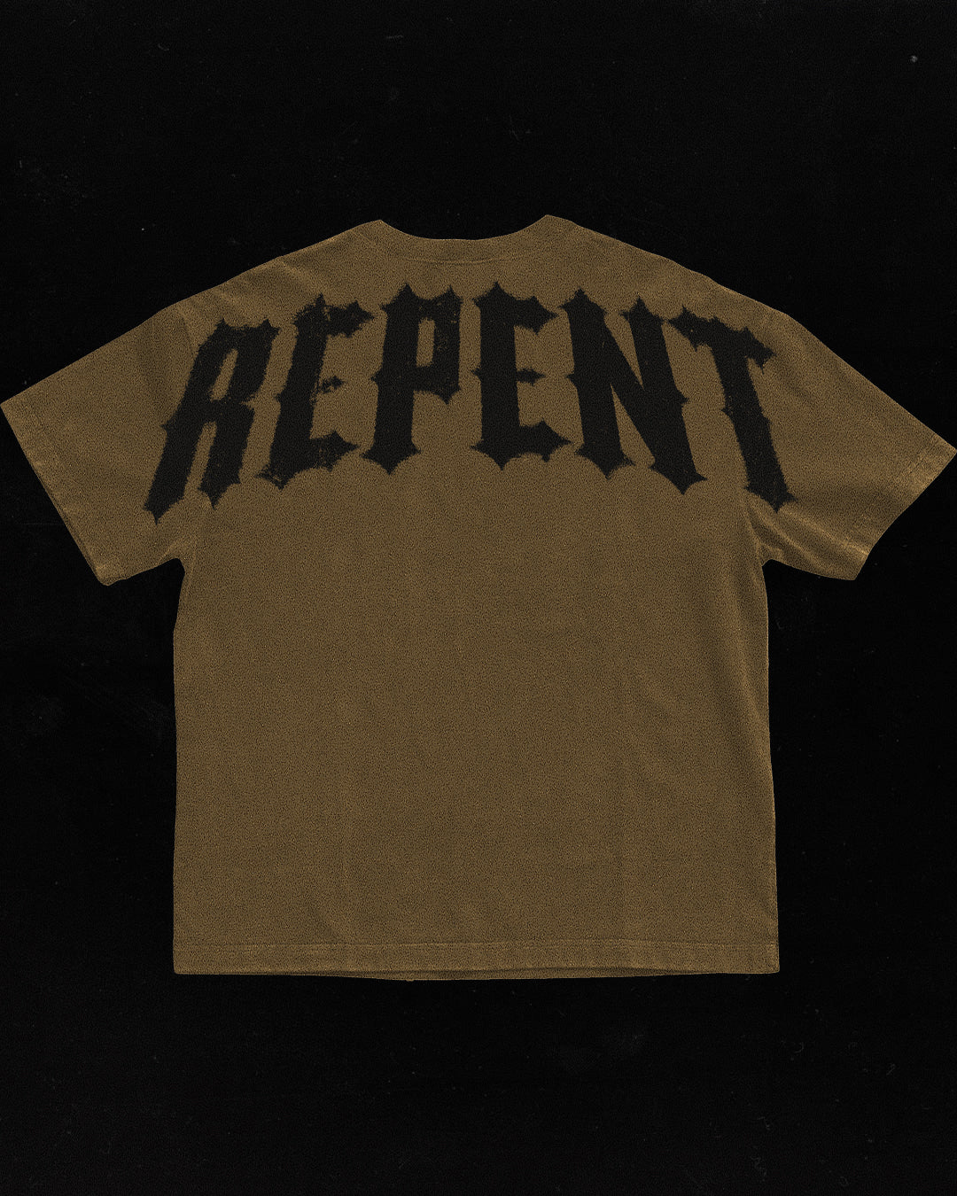 REPENT - TAN 499 - HEAVY TEE