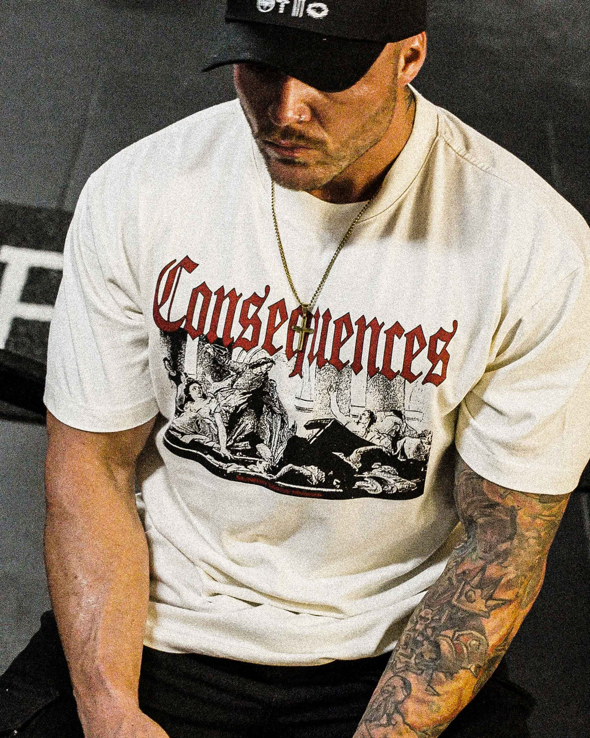 CONSEQUENCES - BONE - HEAVY TEE