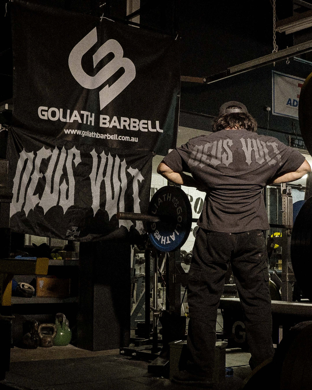 DEUS VULT - SLATE - HEAVY TEE