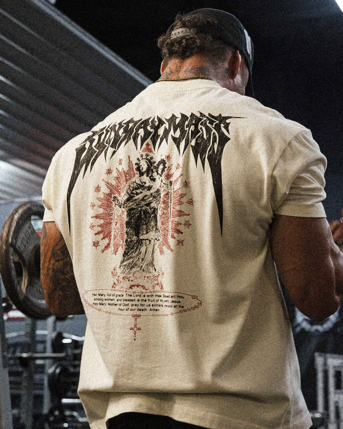 THE ROSARY - BONE - HEAVY TEE